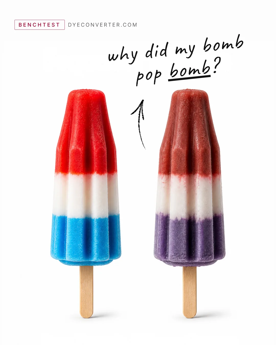A bomb pop isn't one product