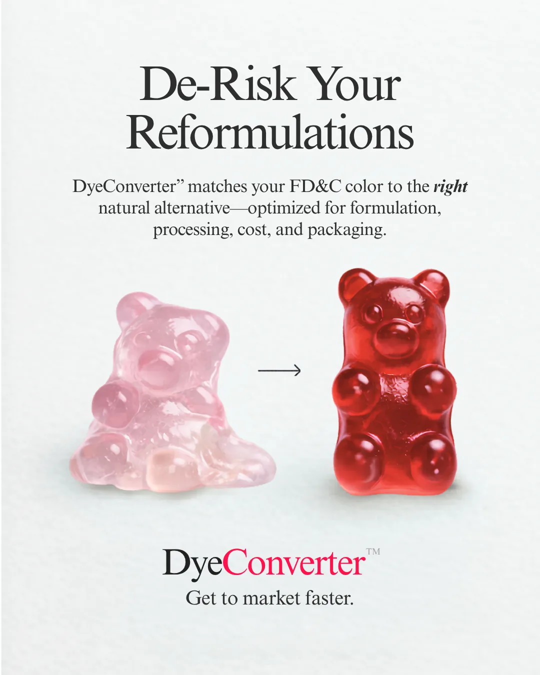De-risk your reformulations