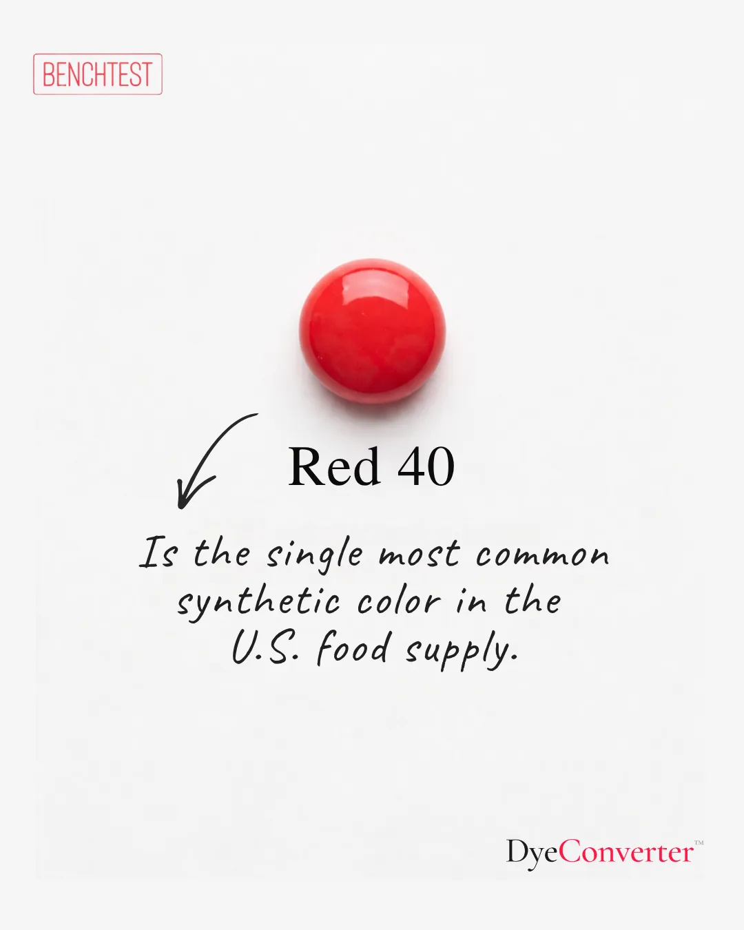 Red 40 is the single most common synthetic color in the U.S. food supply.